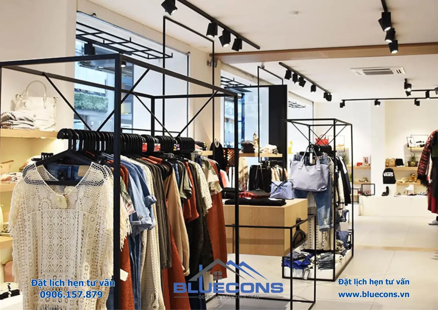 Design shop quần áo, khám phá những phong cách shop thời trang thịnh hành 2024 2 Design shop quần áo, khám phá những phong cách shop thời trang thịnh hành 2024
