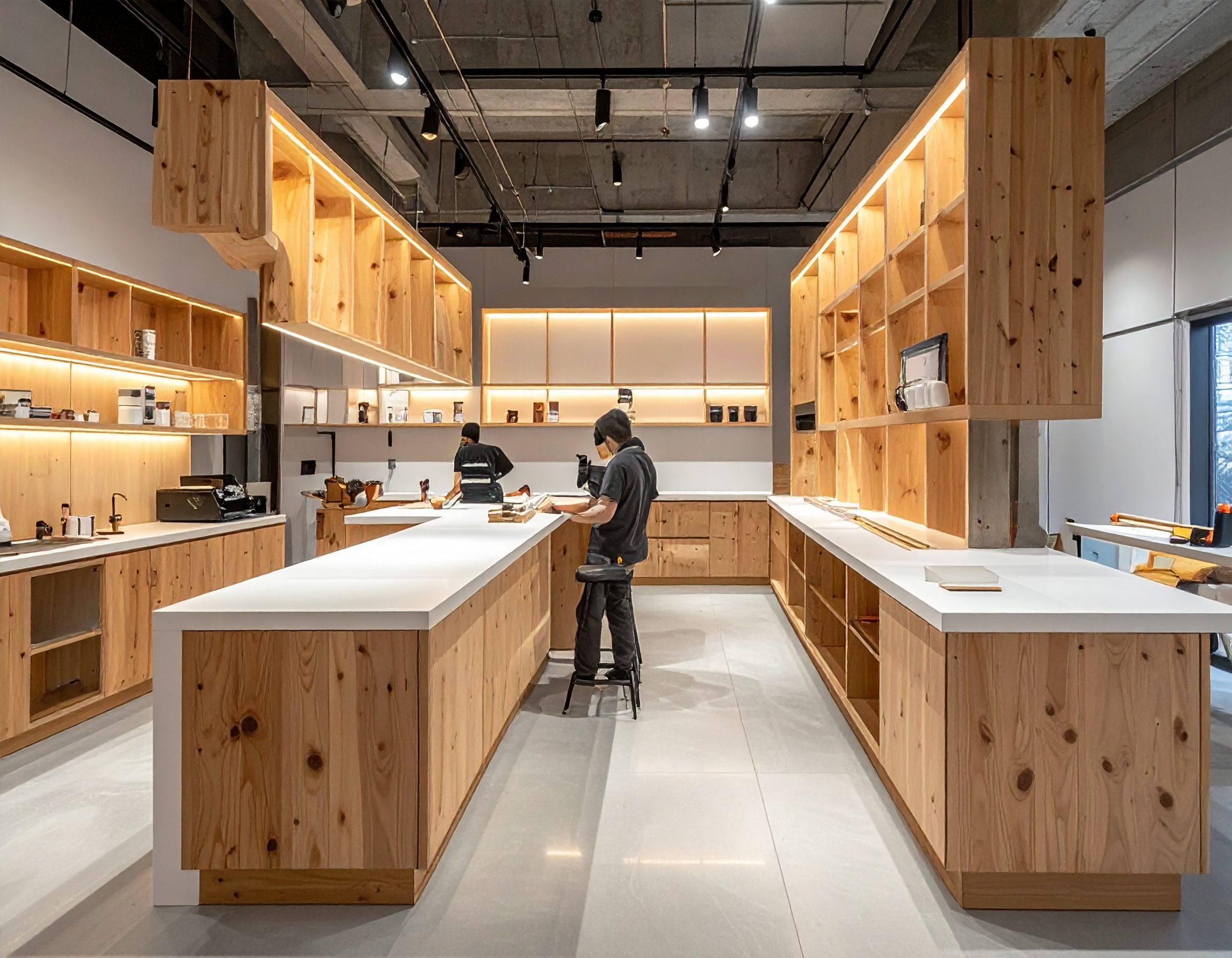 Đóng quầy pha chế (3) Đóng quầy pha chế (3)