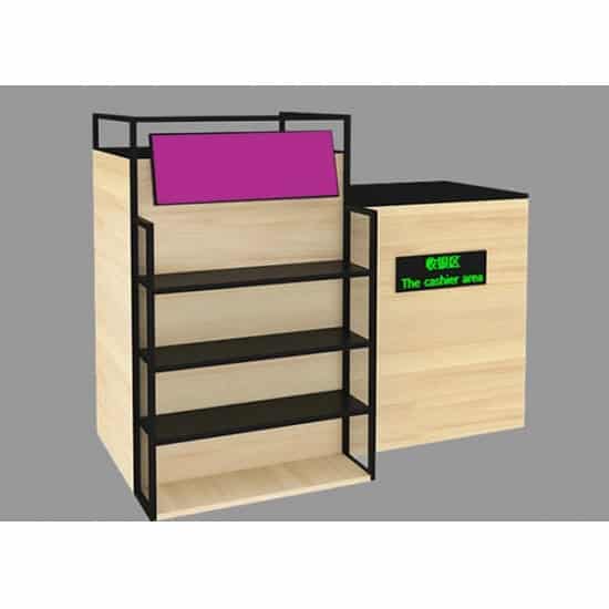 Đóng quầy thu ngân gỗ MDF chống ẩm 5 Đóng quầy thu ngân gỗ MDF chống ẩm 5
