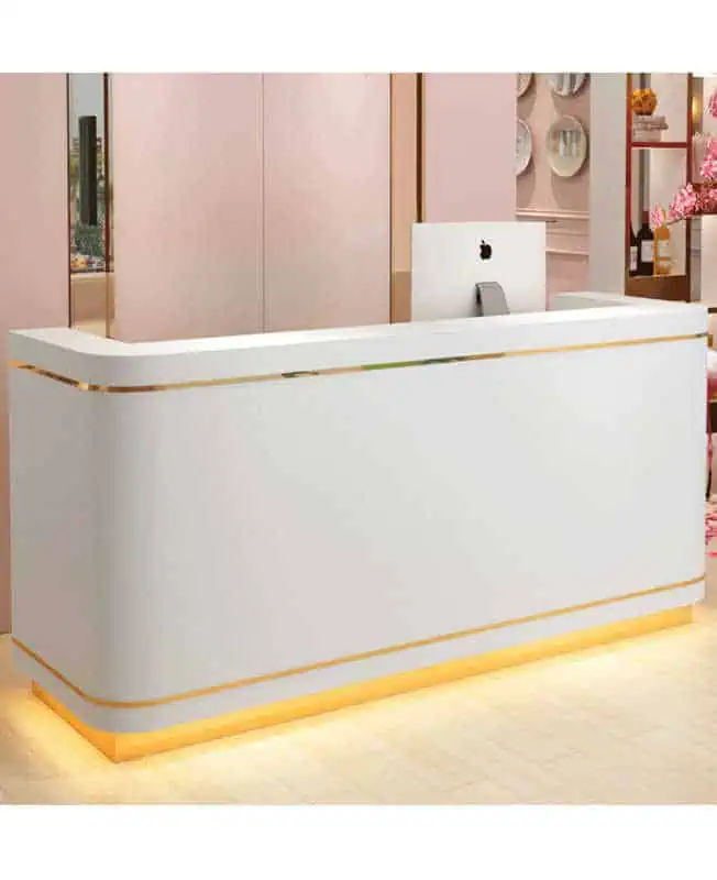 Đóng quầy thu ngân gỗ MDF chống ẩm Đóng quầy thu ngân gỗ MDF chống ẩm