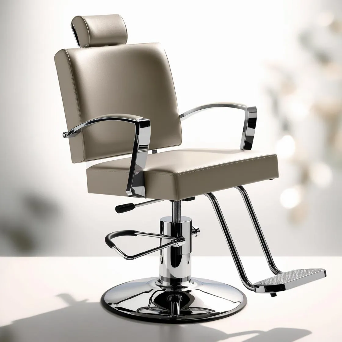 Ghế làm móng chân điều chỉnh độ cao 4 Ghế làm nail đơn giản điều chỉnh được độ cao (2)