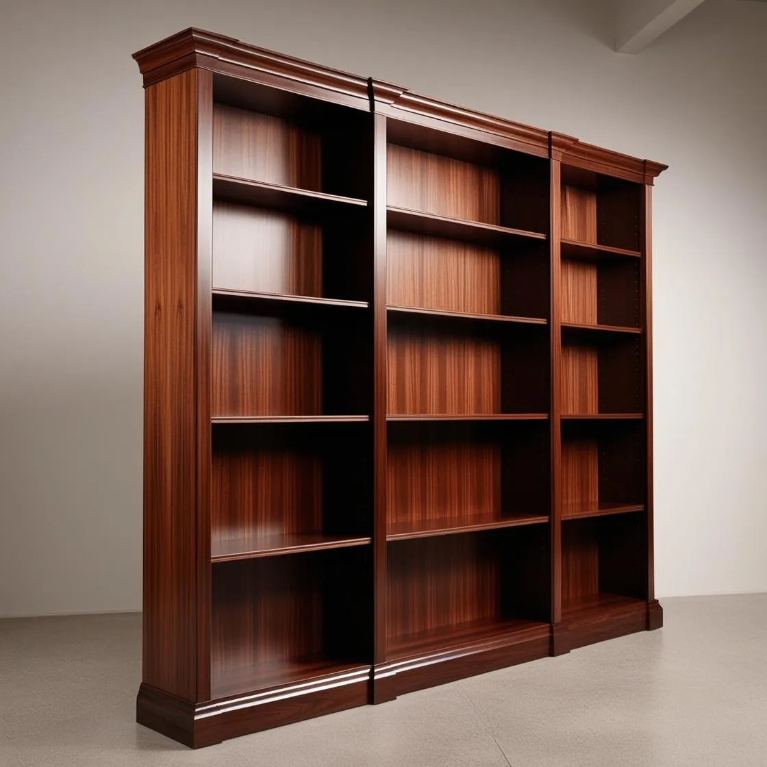 Gia Công Kệ Sách Gỗ Veneer Đạt Chuẩn Quốc Tế 3 Gia Công Kệ Sách Gỗ Veneer đạt Chuẩn Quốc Tế Dài 6m Cao 2m (2)