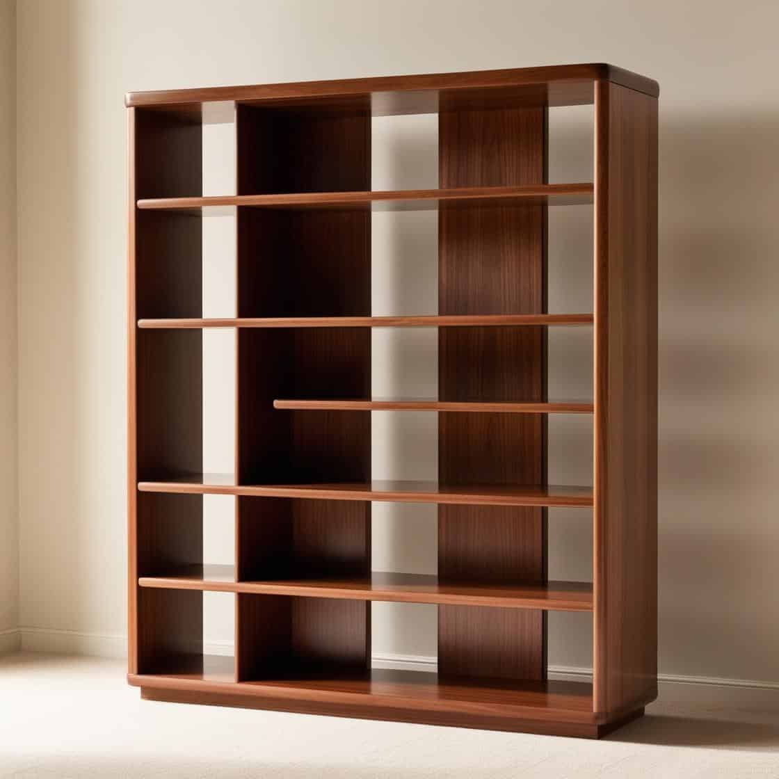 Gia Công Kệ Sách Gỗ Veneer đạt Chuẩn Quốc Tế (2)
