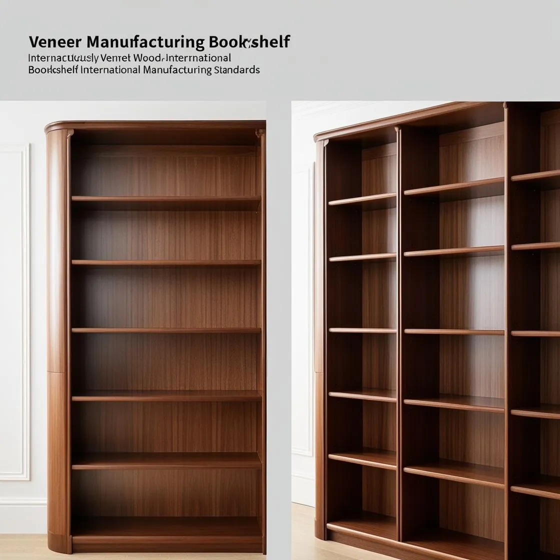 Gia Công Kệ Sách Gỗ Veneer Đạt Chuẩn Quốc Tế 13 Gia Công Kệ Sách Gỗ Veneer đạt Chuẩn Quốc Tế