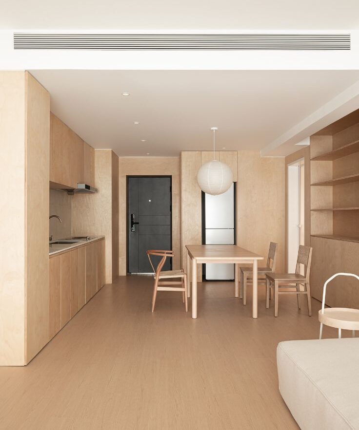 Giá thi công căn hộ plywood (2)