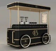 Giá xe cafe lưu động 5 Giá xe cafe lưu động 5