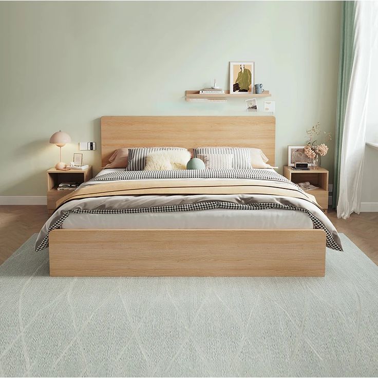 Giường ngủ plywood (1)