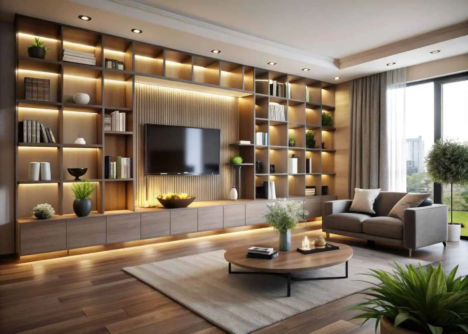 Gỗ plywood cho thiết kế phòng khách 3 Gỗ plywood cho thiết kế phòng khách 3