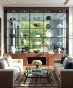 Kệ trưng bày có kính (2)