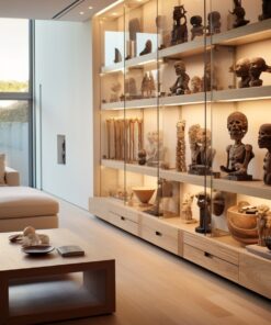 Kệ trưng bày có kính (4)