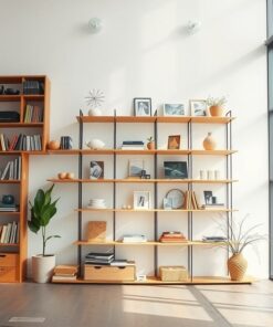 Kệ trưng bày gỗ công nghiệp (2)