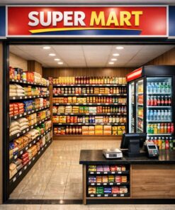 Kệ trưng bày mini shop (2)