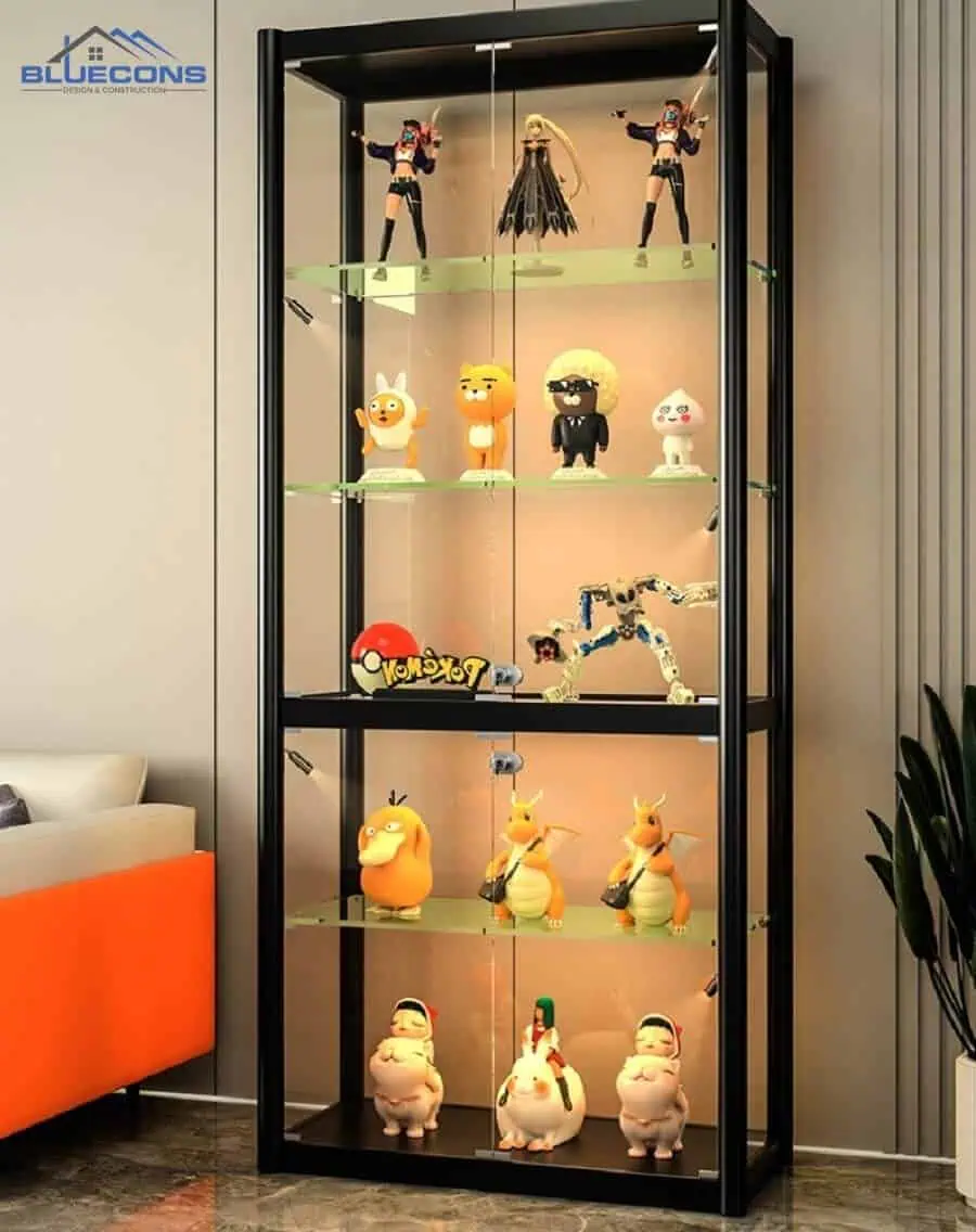 Kệ Trưng Bày Mô Hình Giá Rẻ, Đẹp, Đa Dạng Tại BLUECONS 3 Kệ trưng bày mô hình được sản xuất với kích thước, kiểu dáng đa dạng