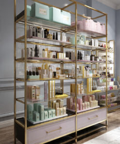 Kệ trưng bày mỹ phẩm đẹp (2)