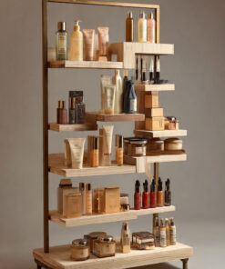 Kệ trưng bày mỹ phẩm đẹp (4)