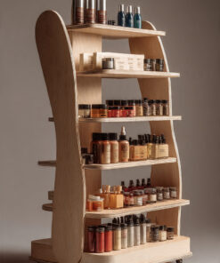 Kệ trưng bày mỹ phẩm đẹp (5)