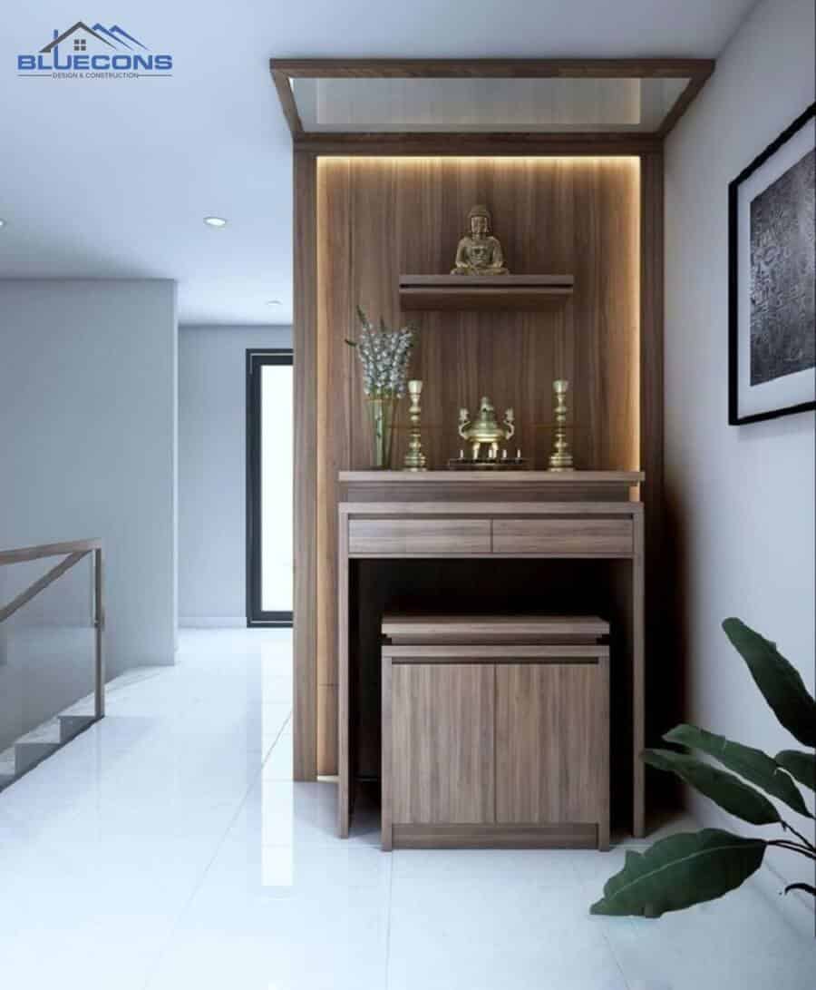Kệ tủ thờ gỗ hiện đại