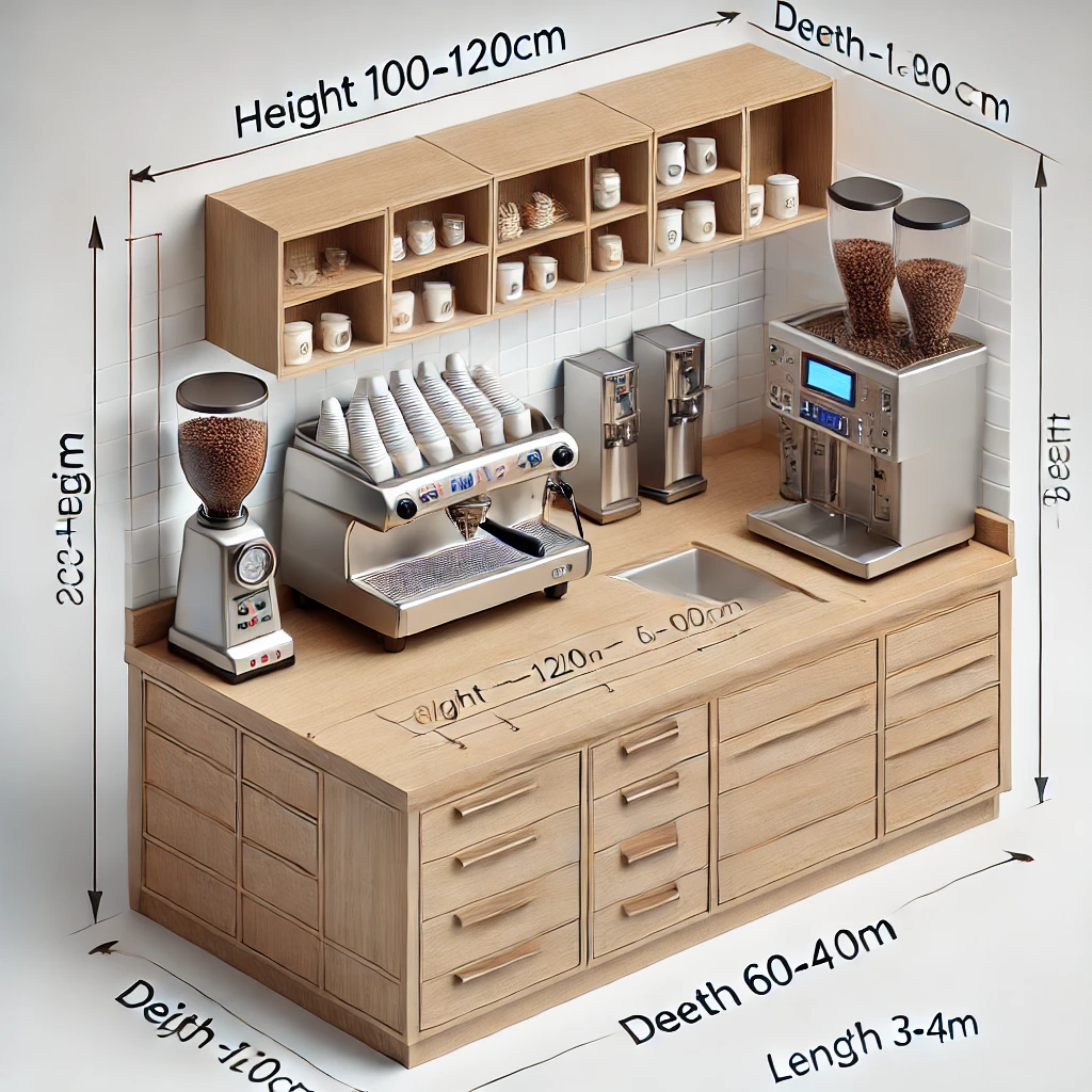 Kích Thước Chuẩn Quầy Pha Chế (5)
