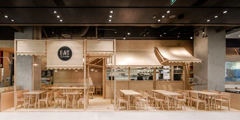 Lắp đặt nội thất gỗ plywood cho quán cafe