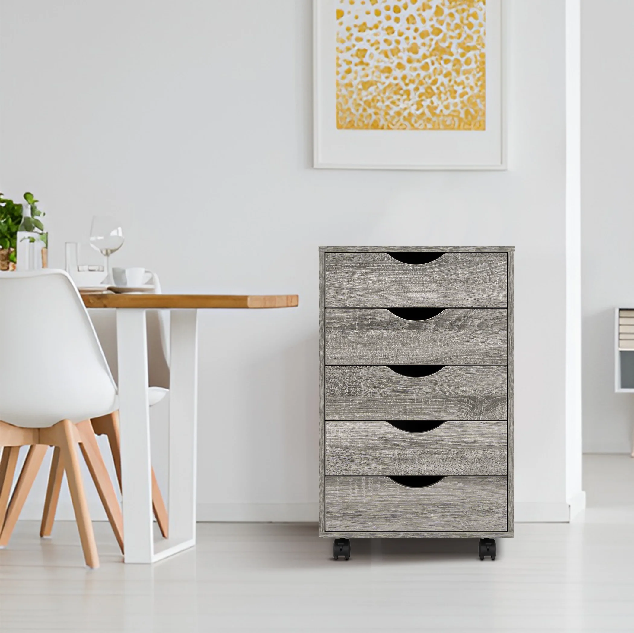 Lắp đặt tủ hồ sơ bằng gỗ HDF 3