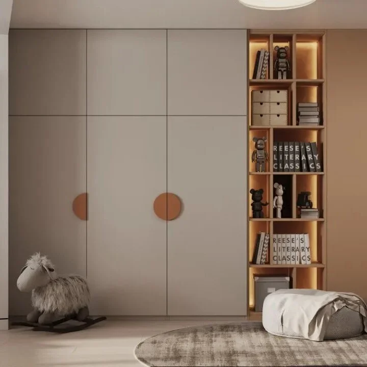 Lắp đặt tủ quần áo gỗ plywood Lắp đặt tủ quần áo gỗ plywood