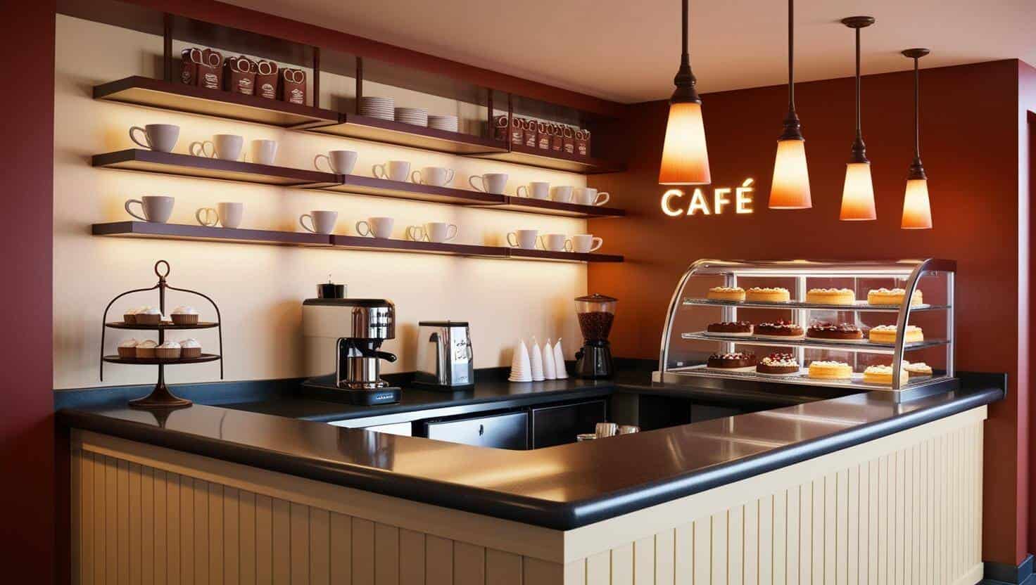 Mặt bằng quầy bar (4) Mặt bằng quầy bar (4)