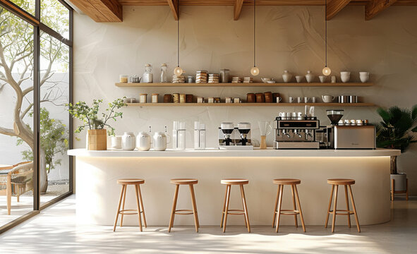 Mẫu Quầy Cafe Đẹp 3