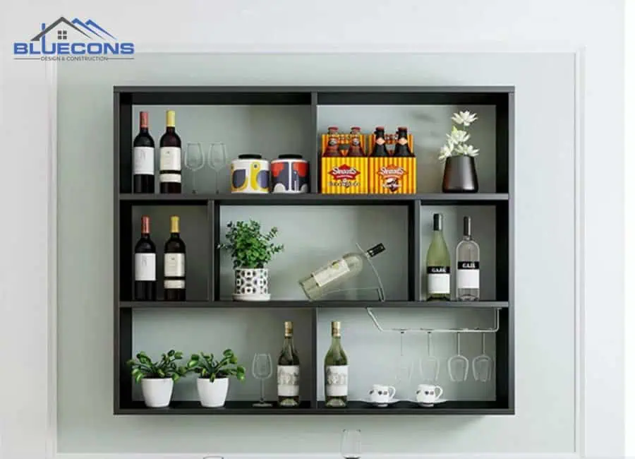 Đóng kệ gỗ theo yêu cầu giá rẻ TPHCM - Miễn Phí Tư Vấn & Thiết Kế 9 Mẫu kệ gỗ âm tường đem lại vẻ đẹp tự nhiên cho không gian