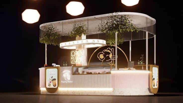 Mẫu kiot đẹp 2 Mẫu kiot đẹp 2