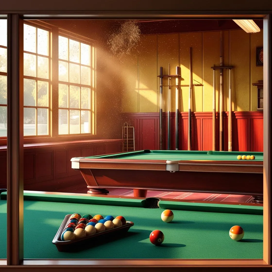 Mẫu quán bida phong cách retro 6 Mẫu quán bida phong cách retro
