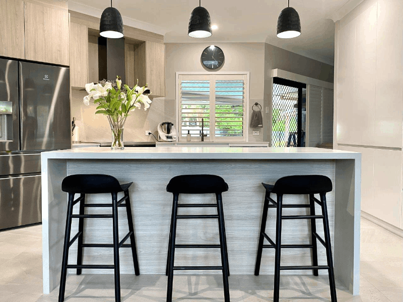 Mẫu quầy bar bếp 5