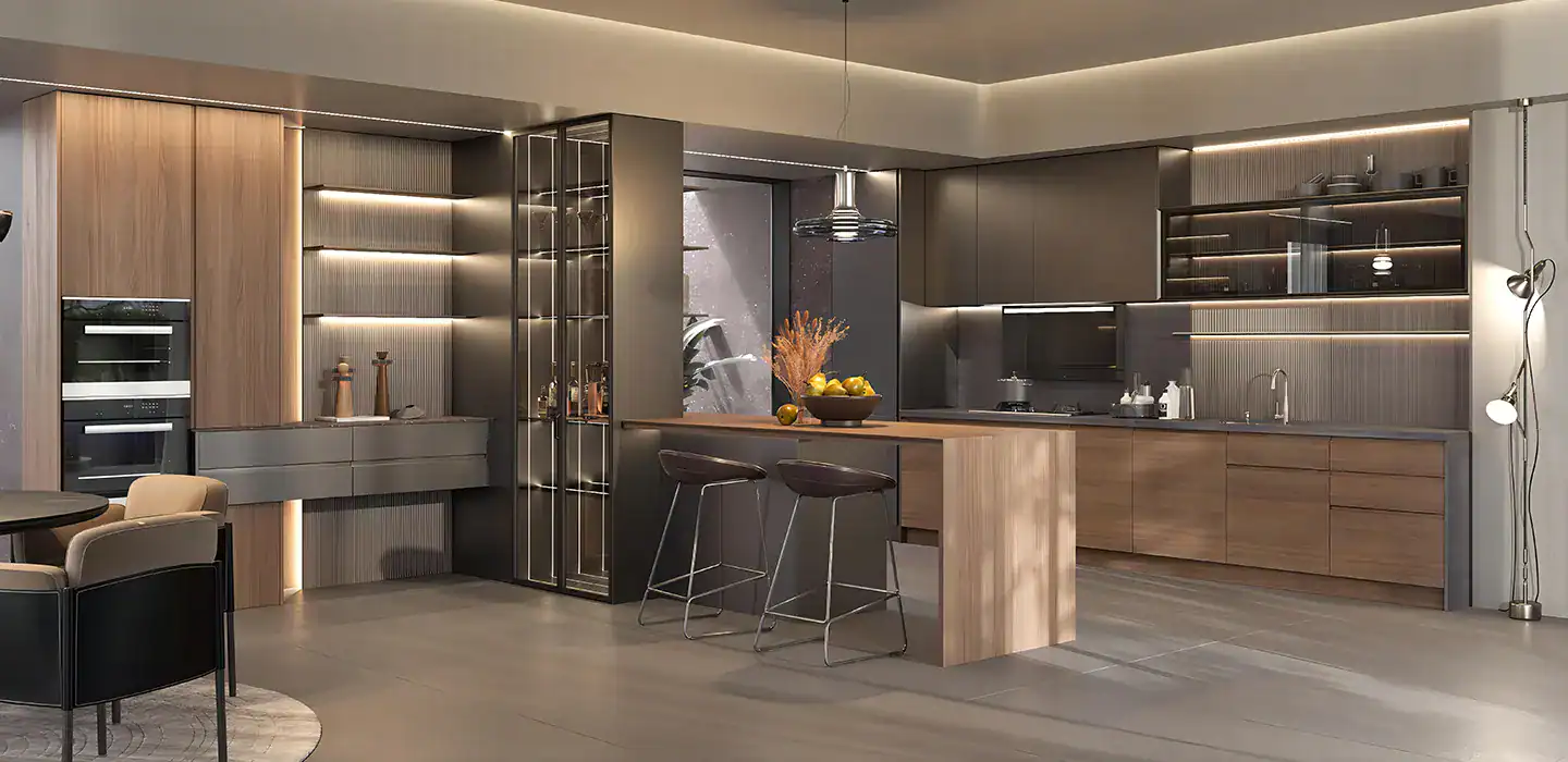 Mẫu quầy bar nhà bếp 3 Mẫu quầy bar nhà bếp 3