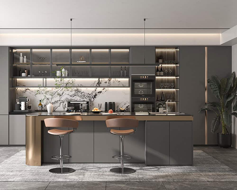 Mẫu quầy bar nhà bếp 4 Mẫu quầy bar nhà bếp 4