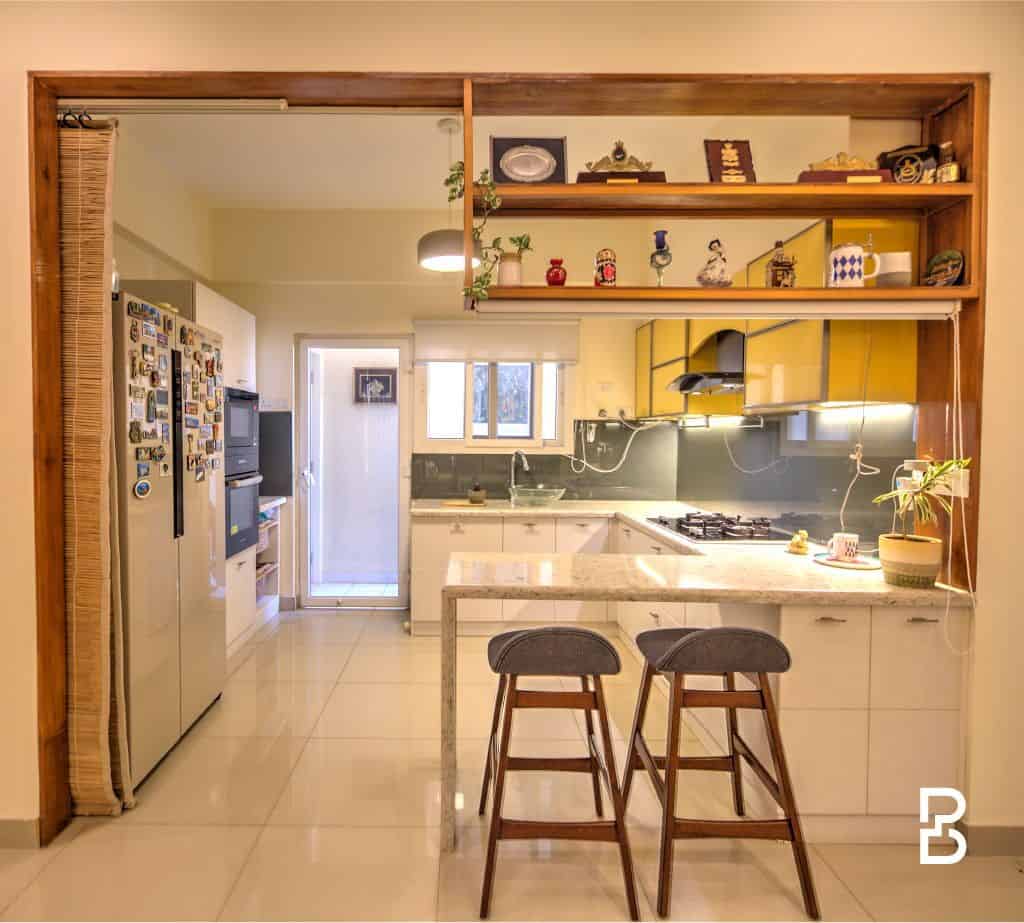 Mẫu quầy bar phòng bếp 4