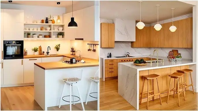 Mẫu quầy bar phòng bếp 5 Mẫu quầy bar phòng bếp 5