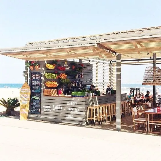 Quầy Bar Bãi Biển Hút Khách Với 5 Bước Đơn Giản Tạo Dựng 6 Mẫu quầy bar tại bãi biển