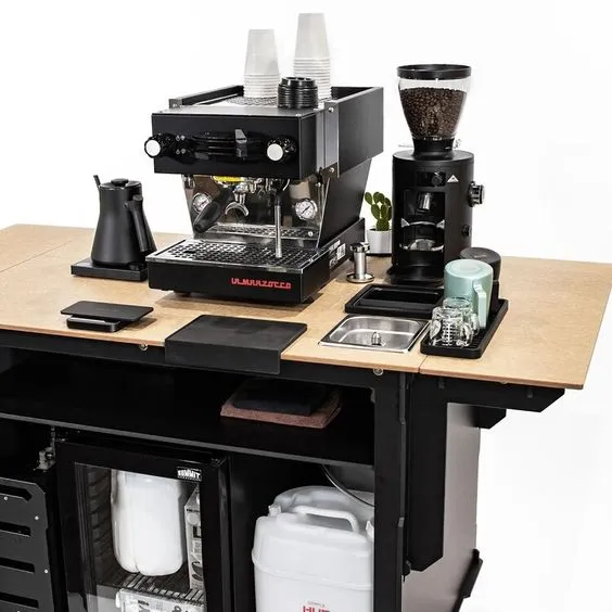 Mẫu quầy cà phê di động