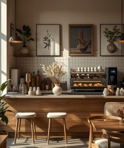 Mẫu quầy pha chế đẹp cho quán cafe (3)