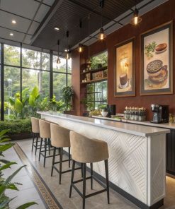 Mẫu quầy pha chế đẹp cho quán cafe (4)