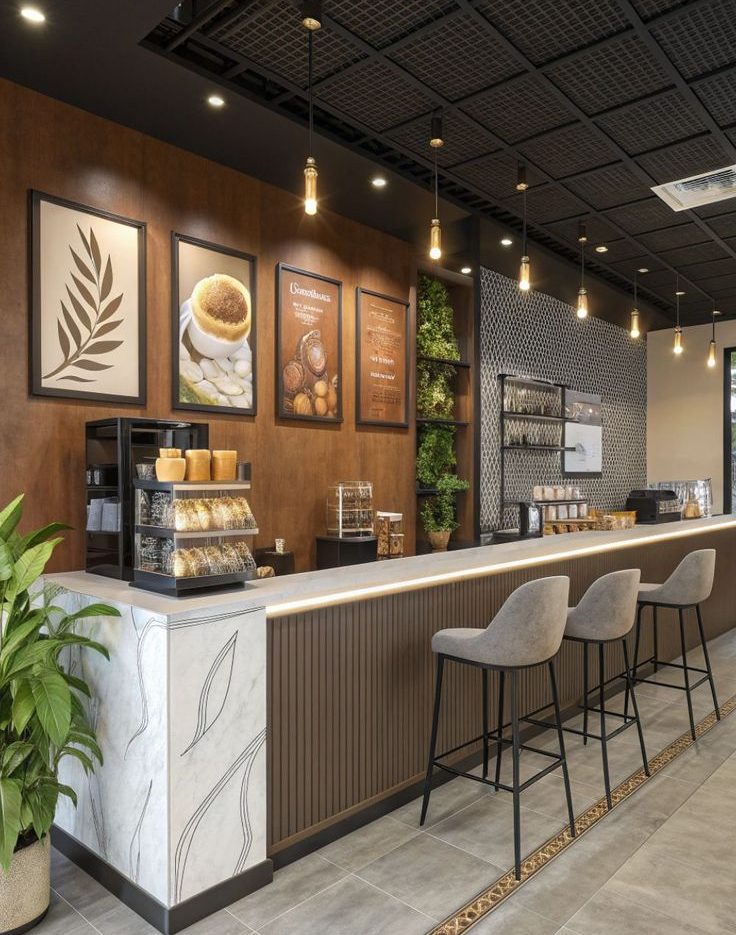 Mẫu quầy pha chế đẹp cho quán cafe (5) Mẫu quầy pha chế đẹp cho quán cafe (5)