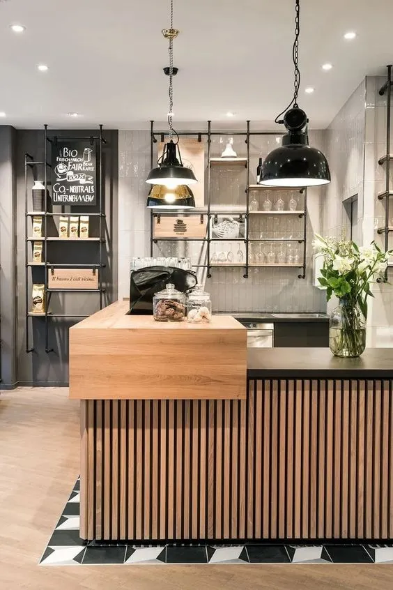 Quầy Thu Ngân Quán Cafe Tinh Tế Và Chuyên Nghiệp 2 Mẫu quầy thu ngân tại quán cafe đẹp, hiện đại