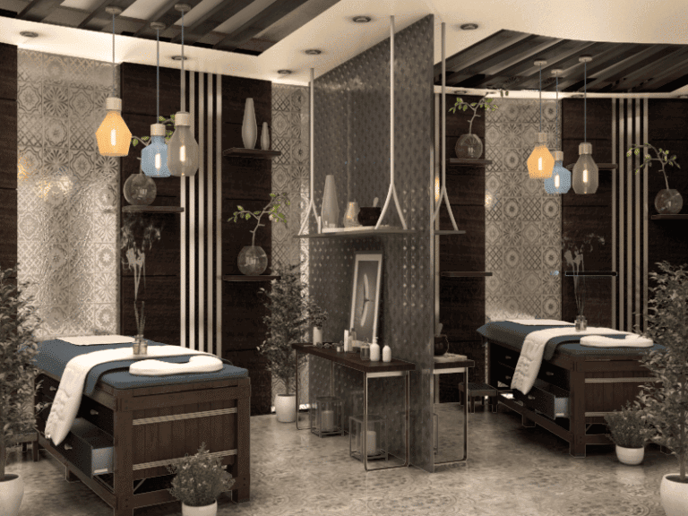 Thiết kế phòng Massage trong spa có diện tích nhỏ đẹp