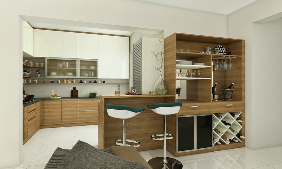 Mau tu quay bar phong bep dep