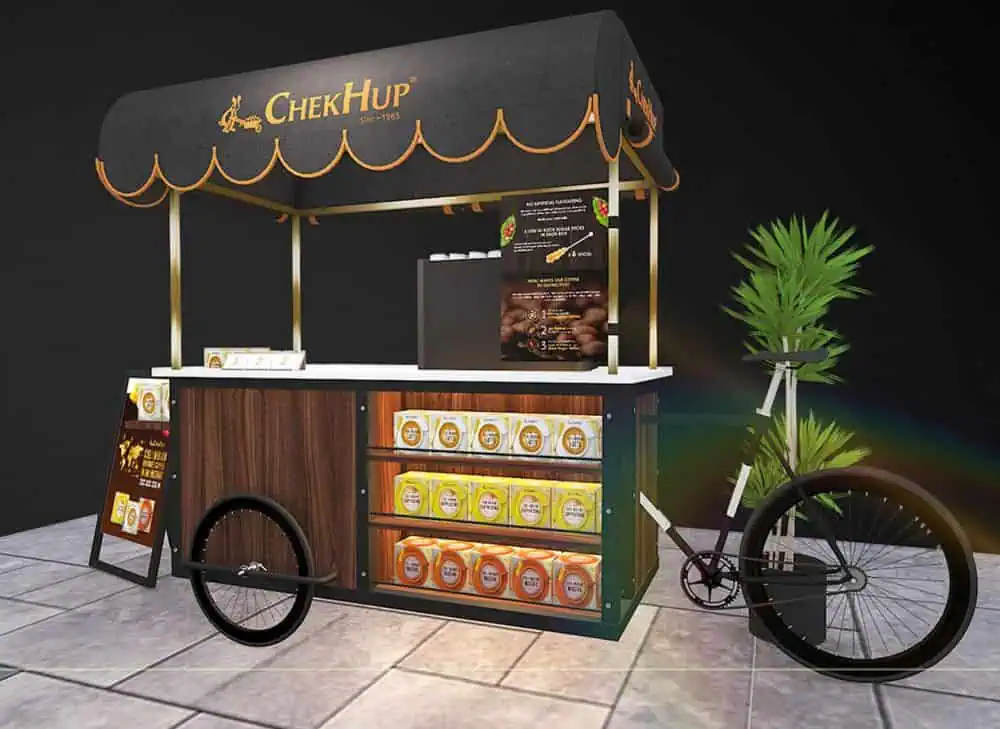 Mẫu xe cafe bán mang đi