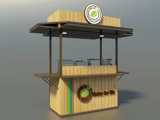Mẫu xe cafe đẹp 2 Mẫu xe cafe đẹp 2