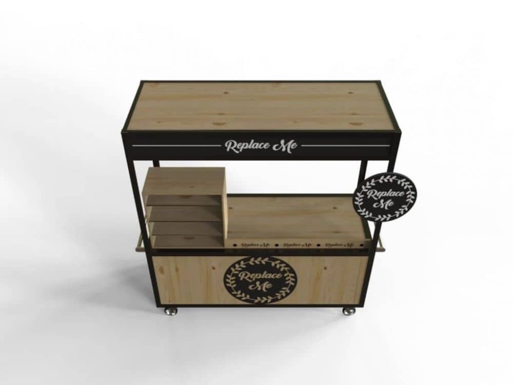 Mẫu xe cafe di động 4 Mẫu xe cafe di động 4