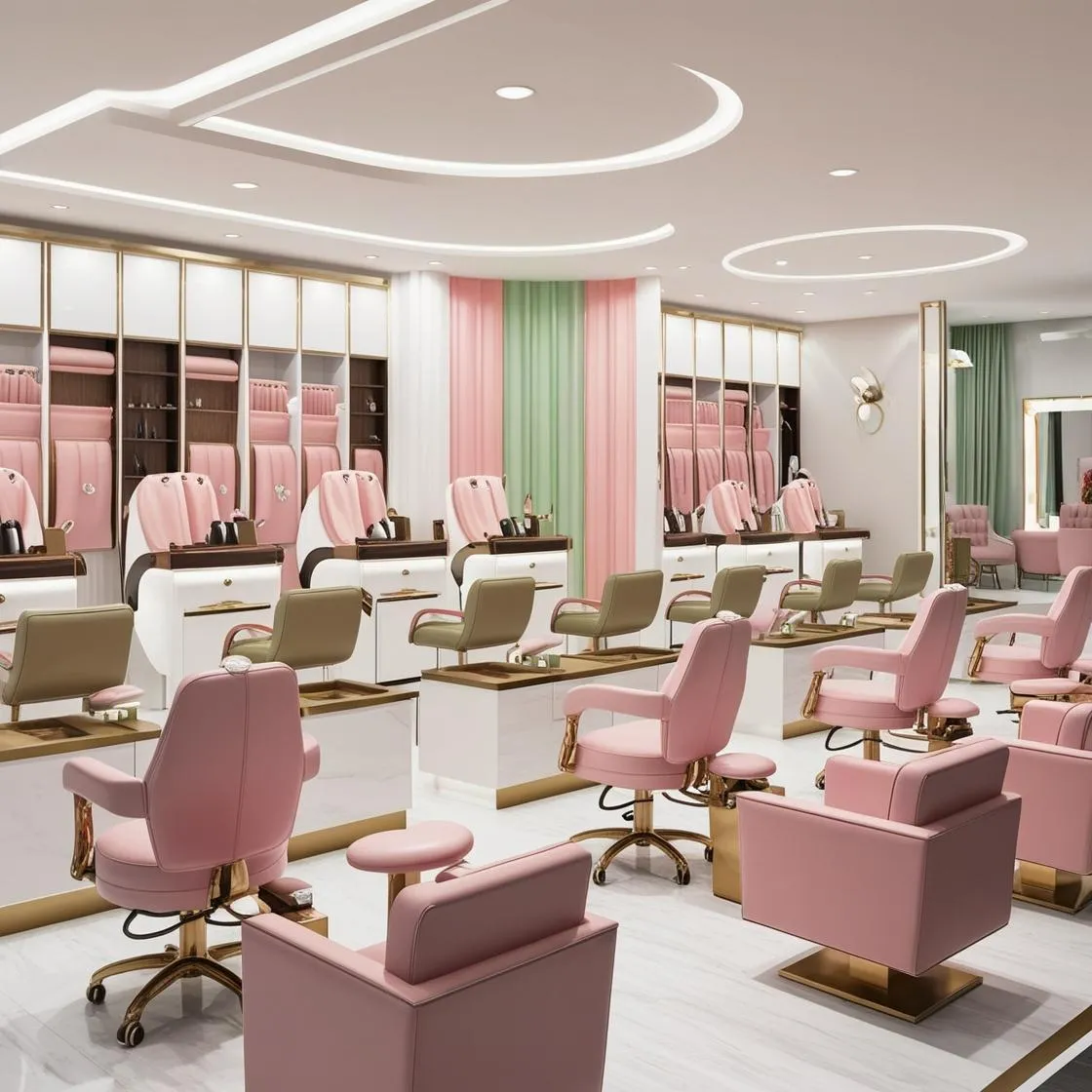 Mua Nội Thất Cho Tiệm Nail Ở Mỹ Giá Tốt (4)