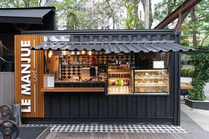 Nhận đóng quầy cafe take away giá rẻ 2 Nhận đóng quầy cafe take away giá rẻ 2