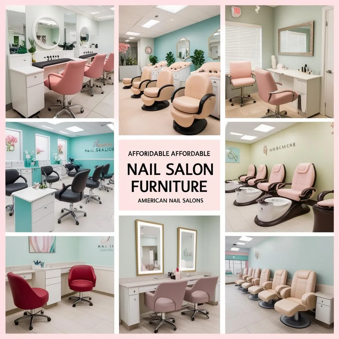Nội Thất Tiệm Nail Giá Rẻ Tại Mỹ - Cheap nail salon furniture in usa 7 Nội Thất Tiệm Nail Giá Rẻ Tại Mỹ (2)