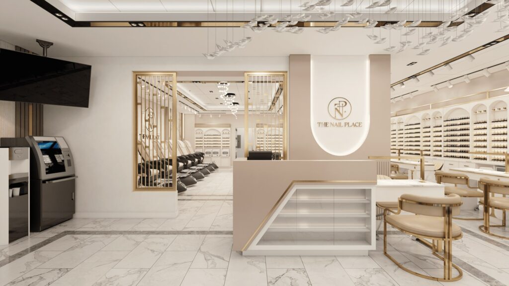Nội Thất tiệm Nail 8